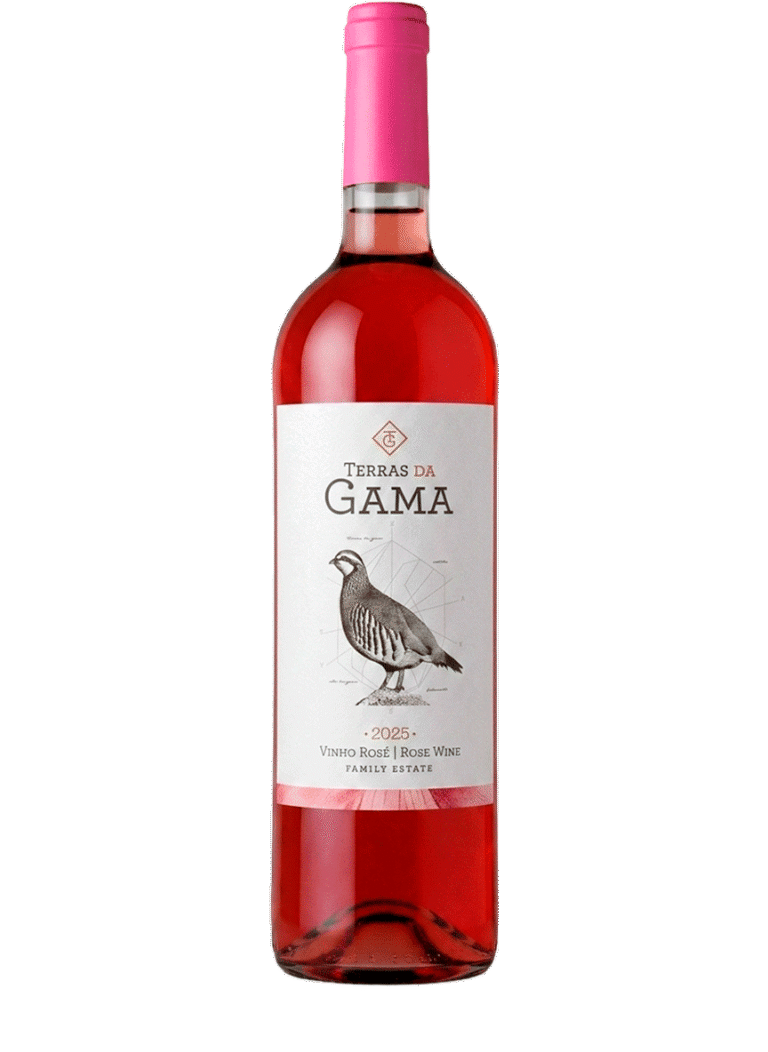 Garrafa de Vinho Rosé Terras da Gama