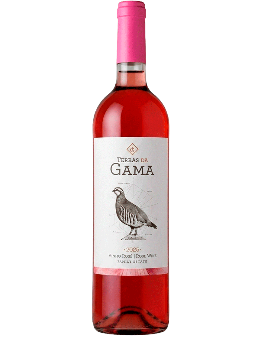 Garrafa de Vinho Rosé Terras da Gama